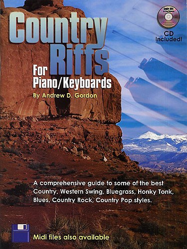 Andrew D. Gordon: Country Riffs For Piano/Keyboards