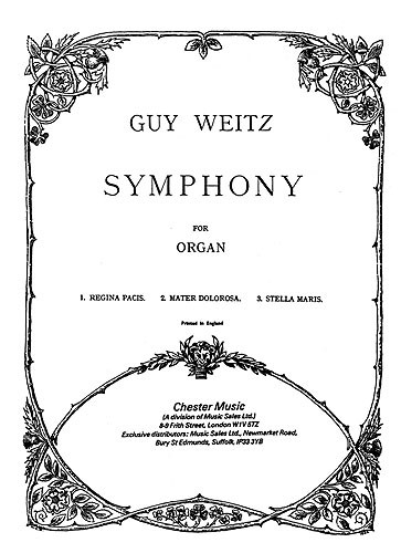 Guy Weitz: Organ Symphony No.1