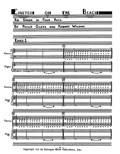 Philip Glass: Einstein On The Beach (Vocal Score)