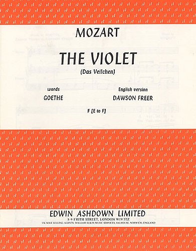 Mozart: The Violet (Das Veilchen)