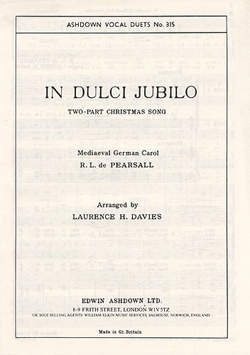 Robert Pearsall: In Dulci Jubilo