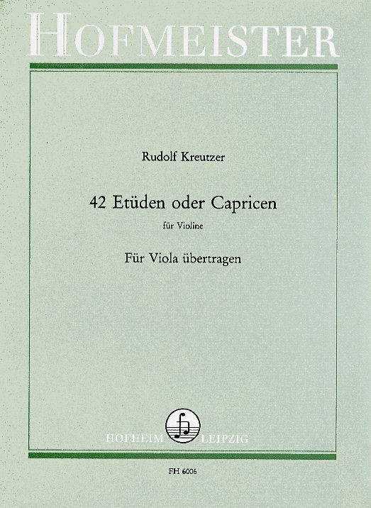 Fritz Spindler: 42 Etden Oder Capricen Fr Violine