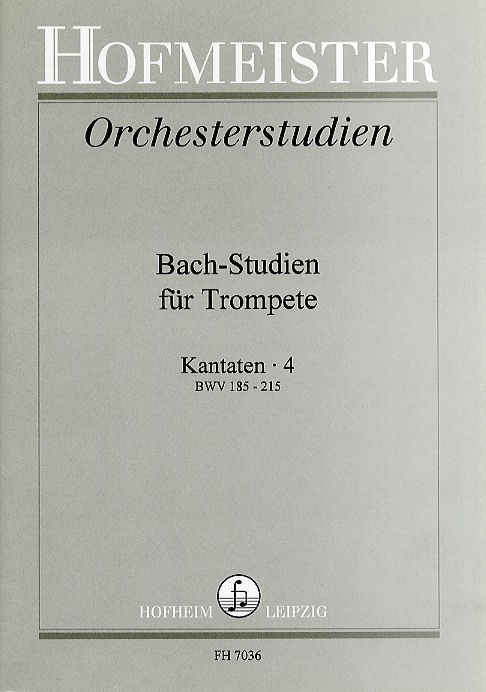 J.S. Bach: Studies For Trumpet - Book 4