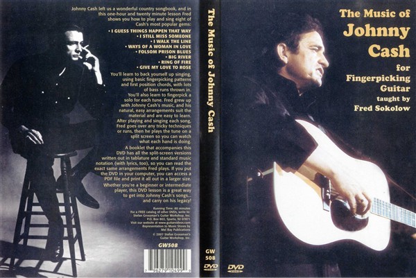 Fred Sokolow: The Music Of Johnny Cash For Fingerpicking Guitar (DVD)