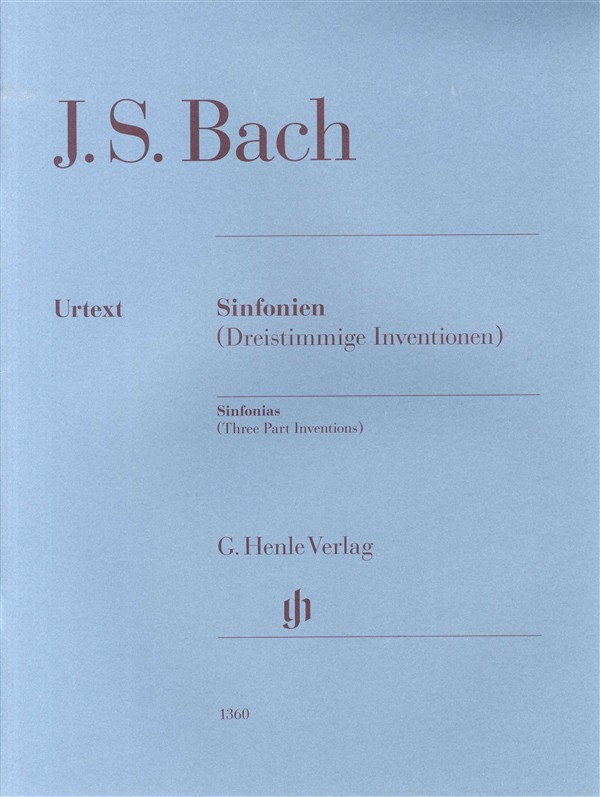 J.S. Bach: Sinfonias (Three Part Inventions)