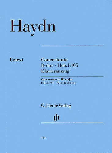 Joseph Haydn: Concertante In B Flat Hob.I:105 (Henle Urtext Edition) - Piano Red