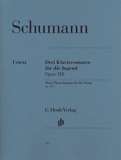 Robert Schumann: Three Piano Sonatas For The Young Op.118 - Urtext