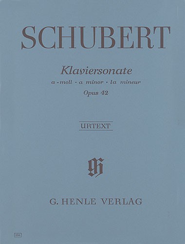 Franz Schubert: Piano Sonata In A Minor D.845 (Urtext Edition)