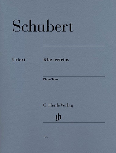 Franz Schubert: Piano Trios (Henle Urtext Edition)