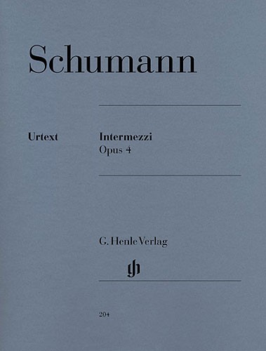 Robert Schumann: Intermezzi Op.4 (Piano)