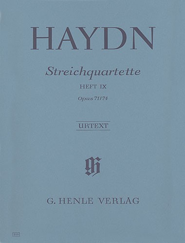 Franz Joseph Haydn: String Quartets Volume IX, op. 71 and 74 [Appony-Quartets]