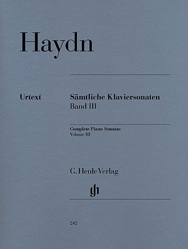 Franz Joseph Haydn: Complete Piano Sonatas Volume 3 (Henle Urtext Edition)