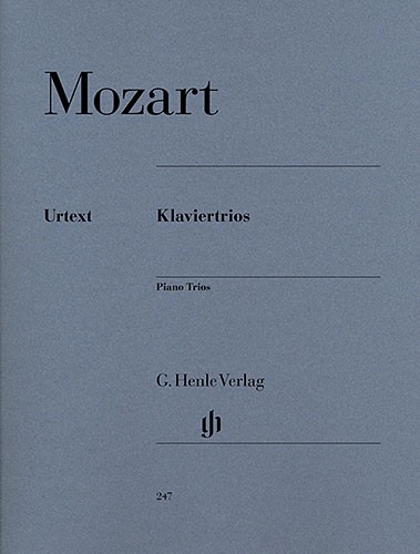 Wolfgang Amadeus Mozart: Piano Trios (Urtext)