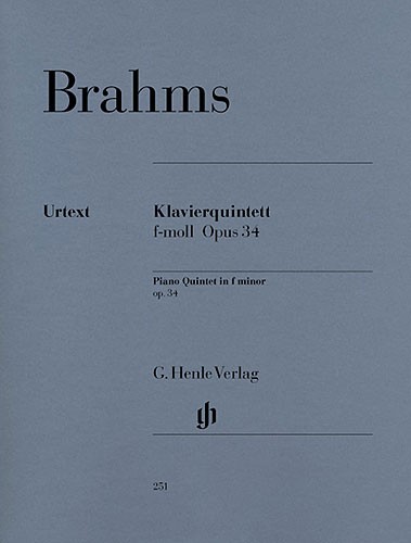 Johannes Brahms: Piano Quintet f minor op. 34