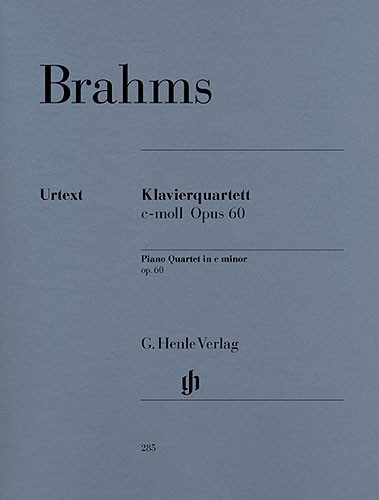 Johannes Brahms: Piano Quartet In C Op.60 (Henle Uertext Edition)