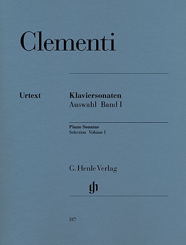 Muzio Clementi: Piano Sonatas Selection Volume 1 (Urtext)