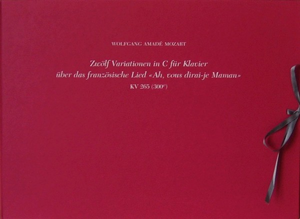 Wolfgang Amadeus Mozart: 12 Variations on Ah, vous dirai-je Maman