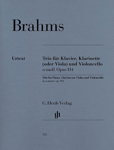 Johannes Brahms: Trio In A Minor Op.114