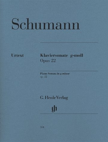 Robert Schumann: Piano Sonata In G Minor Op.22 (Henle Urtext)