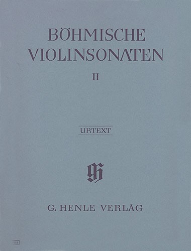 Bohmische Violinsonaten II (Urtext)