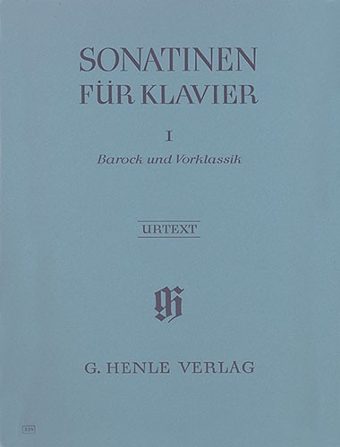 Sonatinas For Piano Volume I Baroque to Pre-Classic