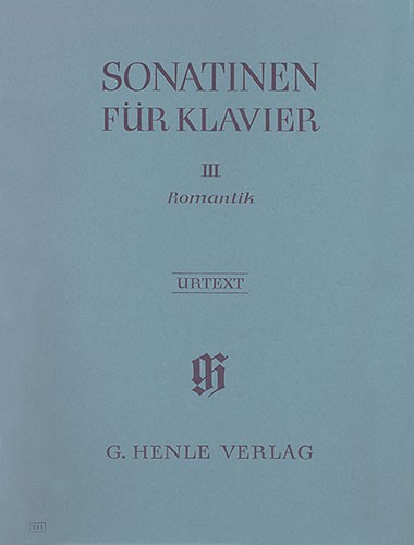 Sonatinas For Piano Volume III Romantic