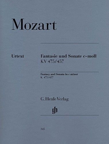 Wolfgang Amadeus Mozart: Fantasy and Sonata In C Minor KV 475/457 (Henle Urtext