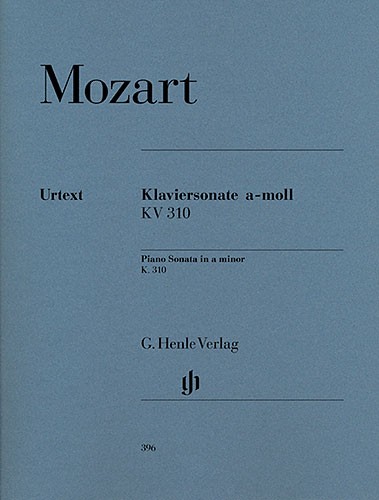 Wolfgang Amadeus Mozart: Piano Sonata In A Minor KV 310