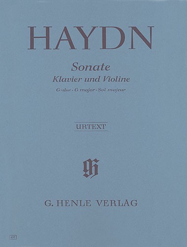 Franz Joseph Haydn: Sonata For Piano And Violin In G