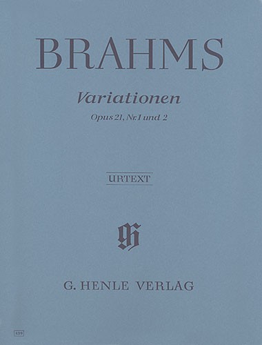 Johannes Brahms: Variations Op.21 No.1 And 2