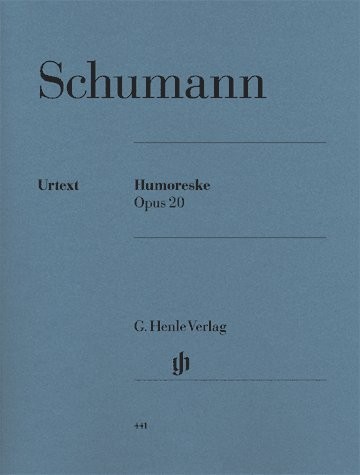 Robert Schumann: Humoresque In B Flat Op.20 - Revised Edition (Urtext)