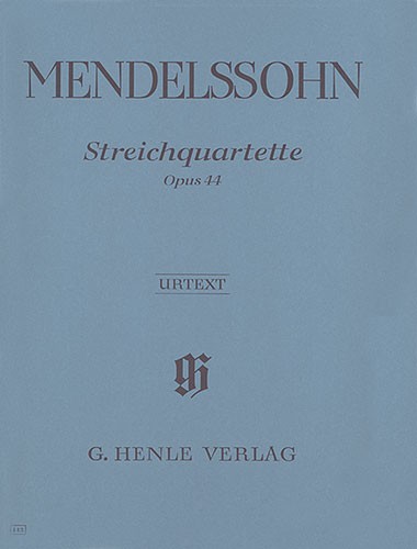 Felix Mendelssohn: String Quartets op. 44, 1-3