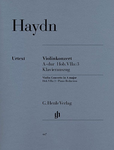 Franz Joseph Haydn: Concerto for Violin and Orchestra In A Hob. VIIa:3 (Violin a