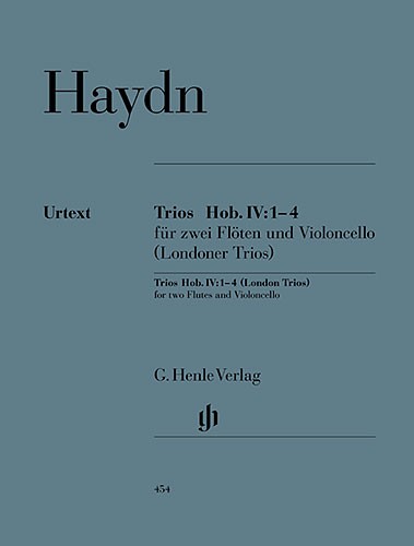 Franz Joseph Haydn: Trios Fur Zwei Floten Und Violoncello