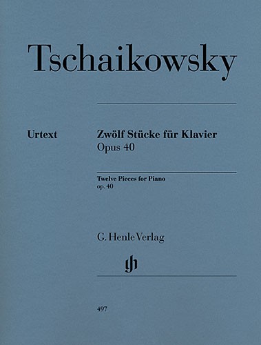 Pyotr Ilyich Tchaikovsky: Twelve Piano Pieces Op. 40