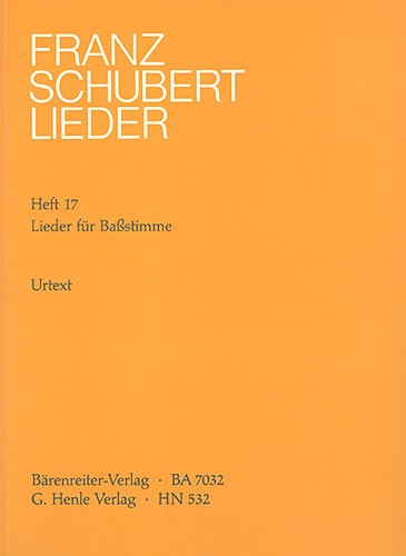 Franz Schubert: Lieder Fur Basstimme