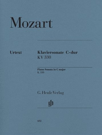 W.A. Mozart: Piano Sonata In C K.330 (Henle Urtext)