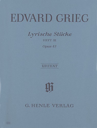 Edvard Grieg: Lyric Pieces Book III Op.43