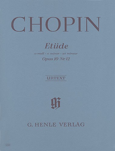 Frederic Chopin: Etude C Minor Op. 10 No. 12