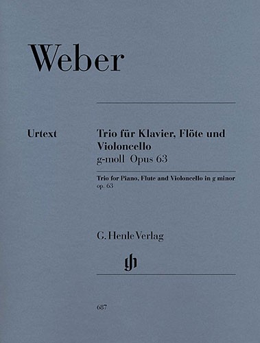 Carl Maria von Weber: Trio In G Minor Op.63