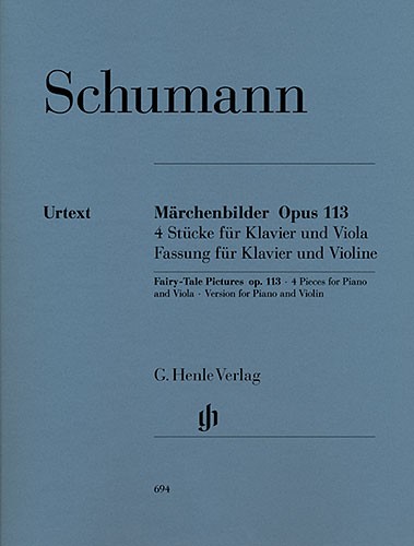 Robert Schumann: Fairy-Tale Pictures For Violin And Piano Op.113