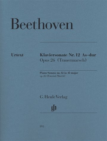 Ludwig Van Beethoven: Piano Sonata No.12 In A Flat Op.26 (Funeral March)