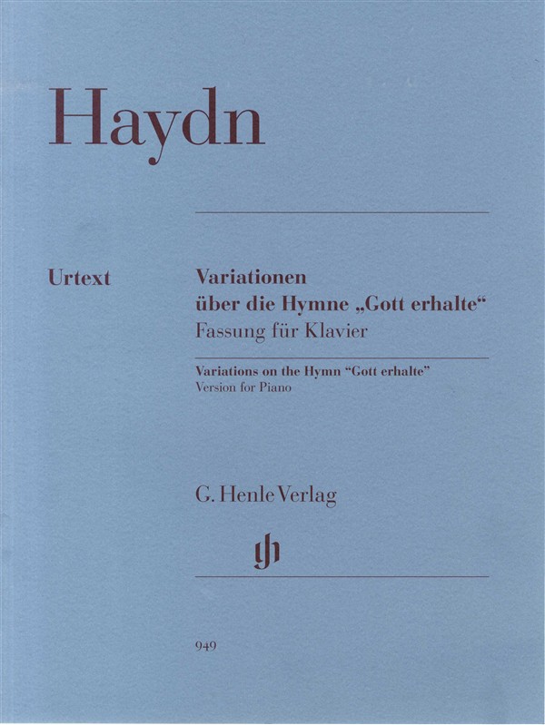 Joseph Haydn: Variations On The Hymn Gott Erhalte