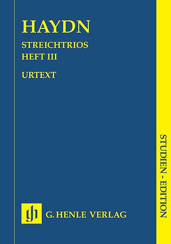 Franz Joseph Haydn: Streichtrios Heft III (Urtext)