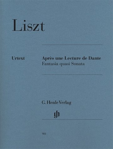 Franz Liszt: Aprs Une Lecture De Dante - Fantasia Quasi Sonata