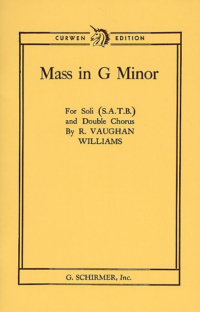 Ralph Vaughan Williams: Mass In G Minor (Curwen Edition)