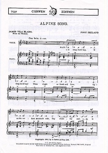 John Ireland: Alpine Song