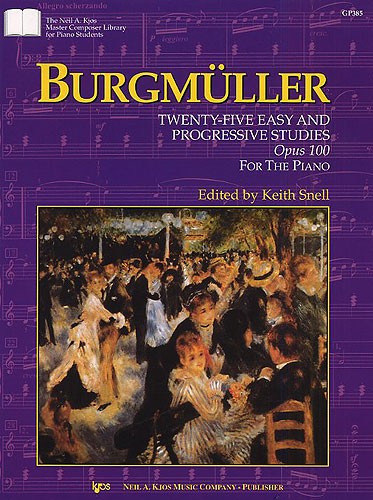 Friedrich Burgmuller: 25 Easy And Progressive Studies Op.100 (Kjos Edition)