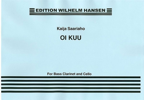 Kaija Saariaho: Oi Kuu (Bass Flute/Cello)