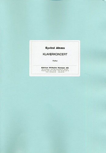 Eyvind Alns: Klaverkoncert Op.27 (Score)